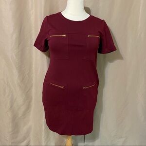 J. Crew Factory 14 Ponte Utility Dress